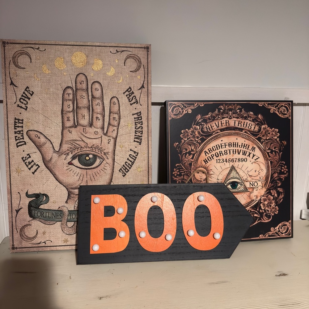 Halloween Wall Art Set